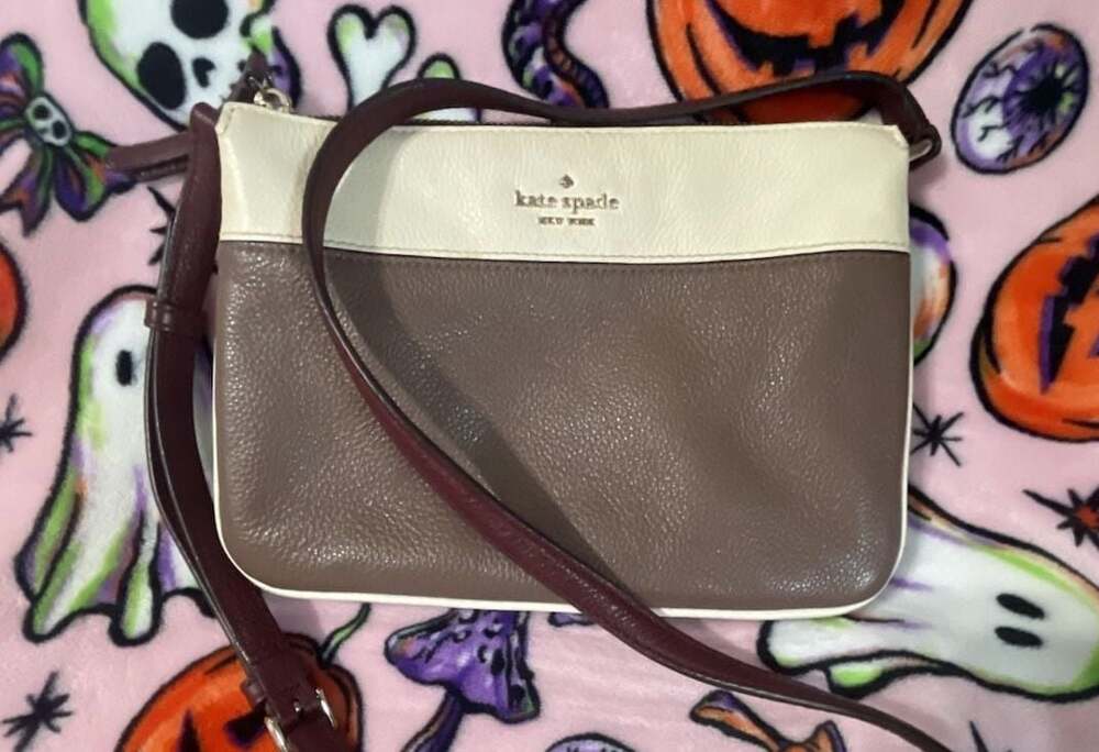 Kate Spade New York Jackson Triple Gusset Colorblock Leather Crossbody Bag